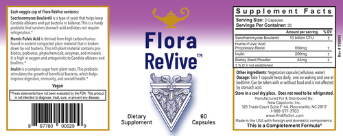 Flora ReVive - Probiotische met Turf Extracten - Capsules