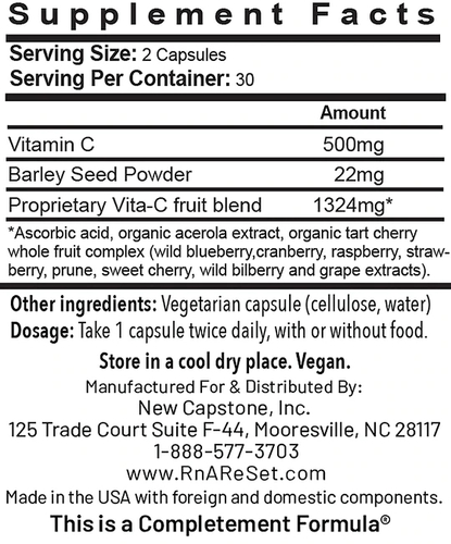 Whole C ReSet - Vitamine C - Capsules